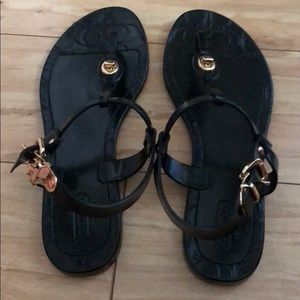 COPY - NWOT Coach sz 6 black sandals